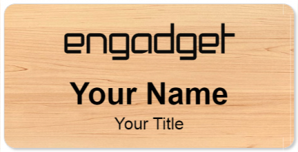 Custom name badges for Engadget