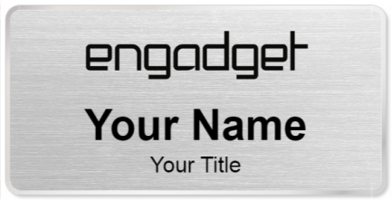 Custom name badges for Engadget