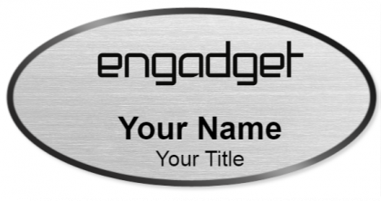 Custom name badges for Engadget