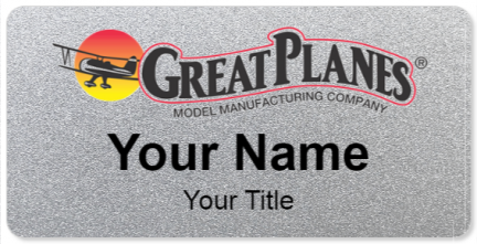 Custom name badges for Great Planes