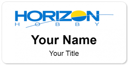 Custom name badges for Horizon Hobby