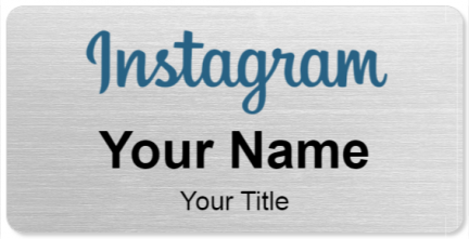 Custom name badges for Instagram