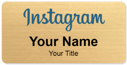 Custom name badges for Instagram