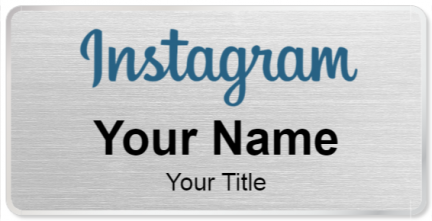 Custom name badges for Instagram