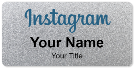 Custom name badges for Instagram