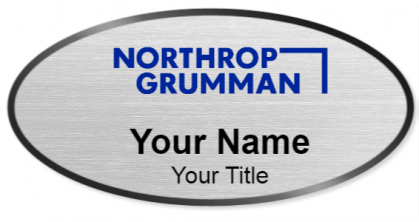 Custom name badges for Northrop Gruman