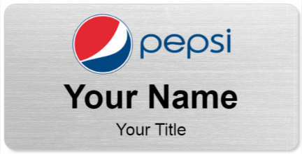 Custom name badges for Pepsi