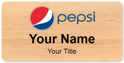 Custom name badges for Pepsi