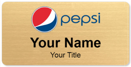 Custom name badges for Pepsi