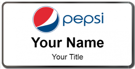 Custom name badges for Pepsi