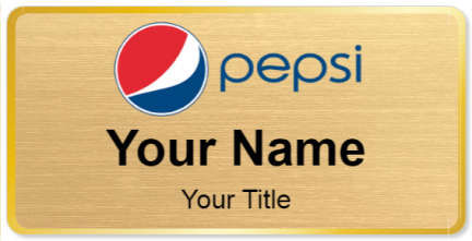Custom name badges for Pepsi