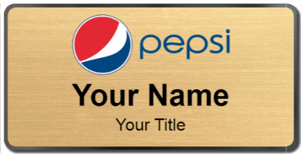 Custom name badges for Pepsi
