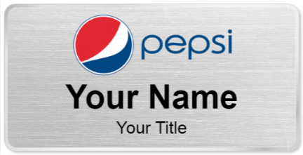 Custom name badges for Pepsi