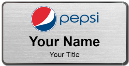 Custom name badges for Pepsi