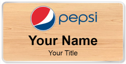 Custom name badges for Pepsi