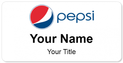 Custom name badges for Pepsi