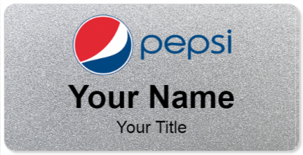 Custom name badges for Pepsi