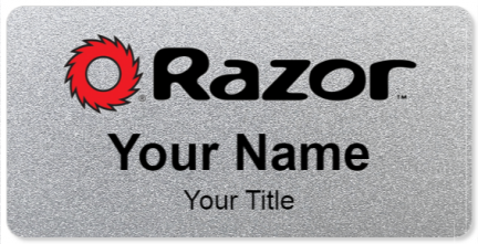 Custom name badges for Razor