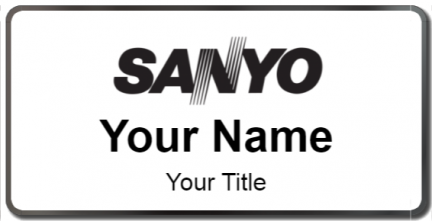 Custom name badges for Sanyo