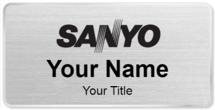 Custom name badges for Sanyo