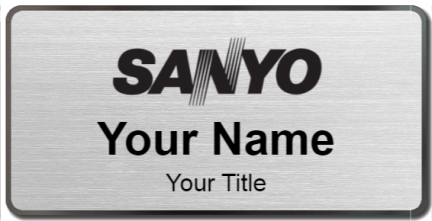 Custom name badges for Sanyo