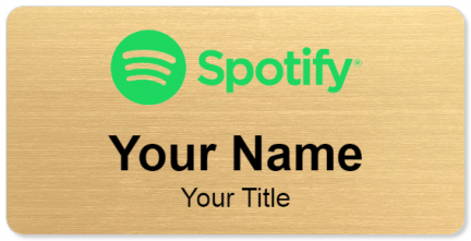 Custom name badges for Spotify