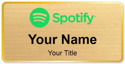 Custom name badges for Spotify