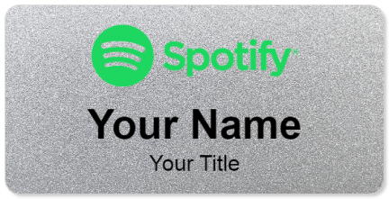 Custom name badges for Spotify