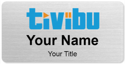 Custom name badges for Tivibu
