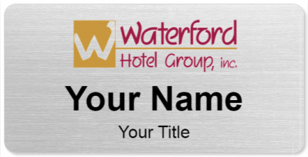 Custom name badges for Waterford Hotel Group