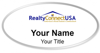 Custom name badges for Realty Connect USA