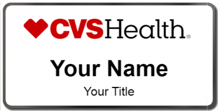 Custom name badges for CVS Health
