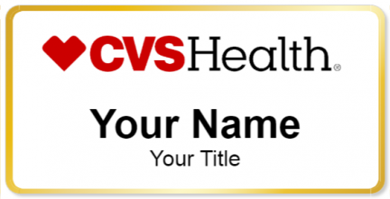 Custom name badges for CVS Health