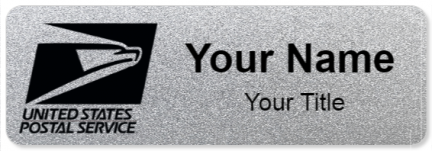 Custom name badges for United States Postal Service