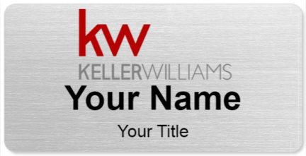 Custom name badges for Keller Williams