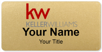 Custom name badges for Keller Williams