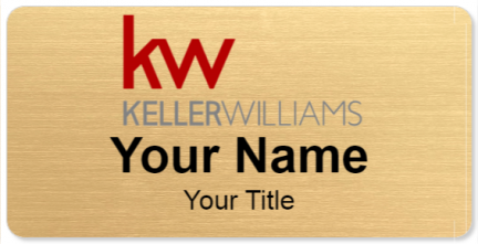 Custom name badges for Keller Williams