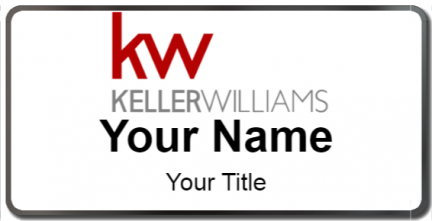 Custom name badges for Keller Williams
