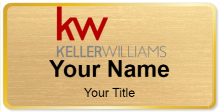 Custom name badges for Keller Williams