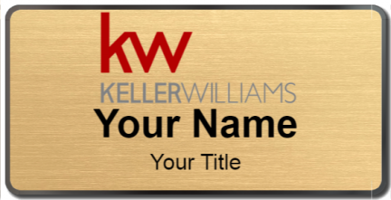 Custom name badges for Keller Williams