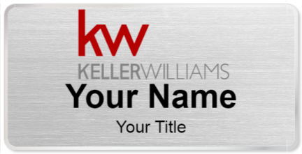 Custom name badges for Keller Williams