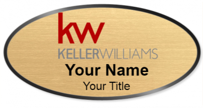 Custom name badges for Keller Williams