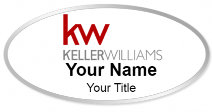Custom name badges for Keller Williams