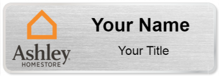 Custom name badges for Ashley Furniture
