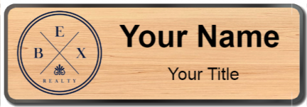 Custom name badges for Boca Executive Realty