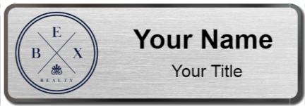 Custom name badges for Boca Executive Realty