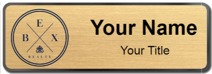 Custom name badges for Boca Executive Realty