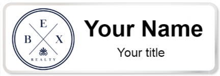 Custom name badges for Boca Executive Realty