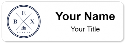 Custom name badges for Boca Executive Realty