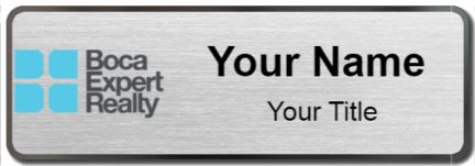 Custom name badges for Boca Expert Realty